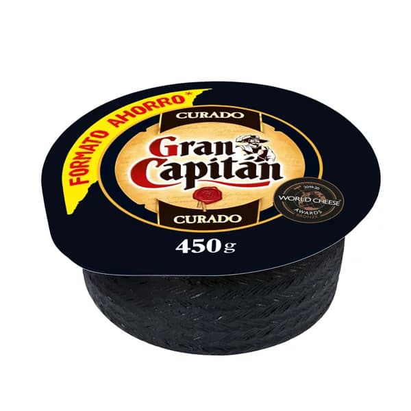 GRAN CAPITÁN Queso mezcla curado mini GRAN CAPITÁN 450 g. - 0.45 kg - Imagen del producto en Findit