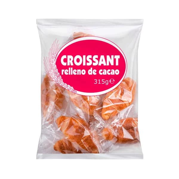 DULCESA Croissansts rellenos de cacao, 7 uds aprox. 315 g. - 0.32 kg - Imagen del producto en Findit