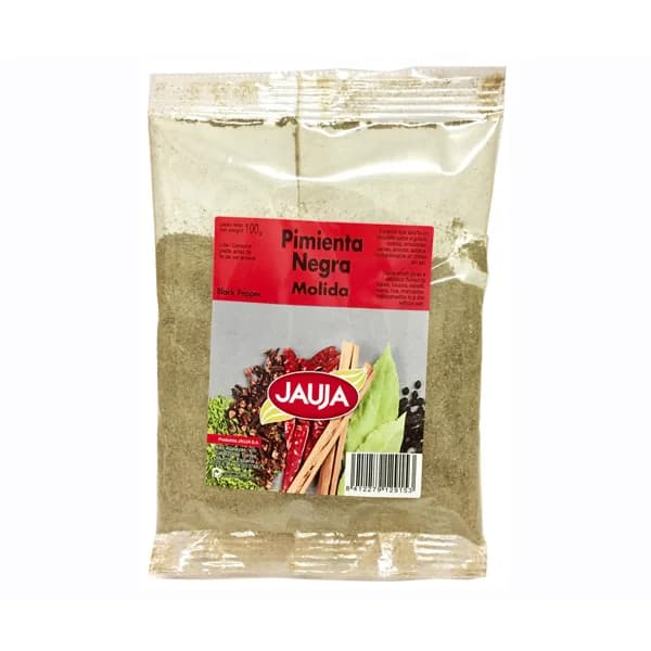JAUJA Pimienta negra molida 100 g - 0.1 kg - Imagen del producto en Findit