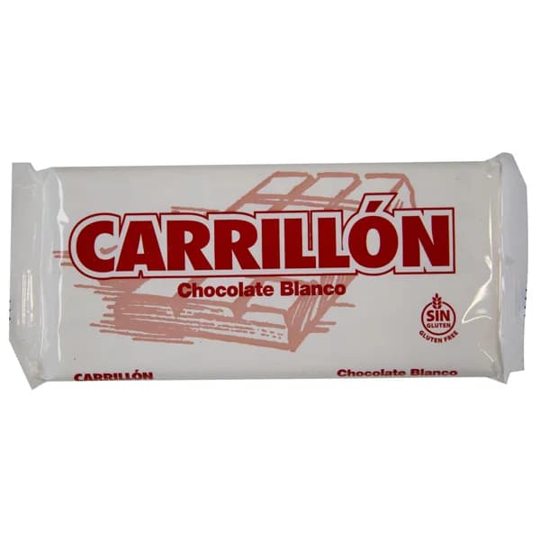 CARRILLÓN Chocolate blanco, elaborado sin gluten tableta de 100 g. - 0.1 kg - Imagen del producto en Findit