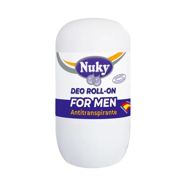 NUKY Desodorante roll on para hombre con protección antitranspirante 75 ml. - 0.08 l - Imagen del producto en Findit