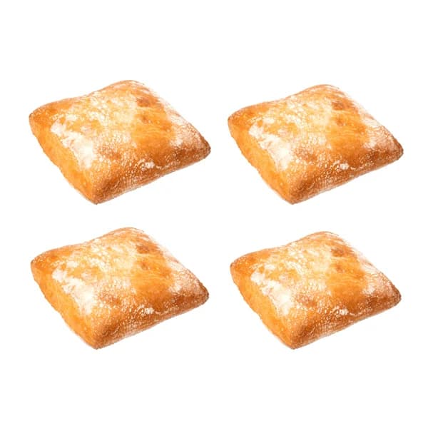 Pan mediterránea cristal, 4uds x 70g. - 0.28 kg - Imagen del producto en Findit