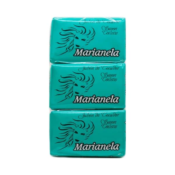 MARIANELA Pastillas de jabón de tocador 3 x 75 g. - 0.23 l - Imagen del producto en Findit