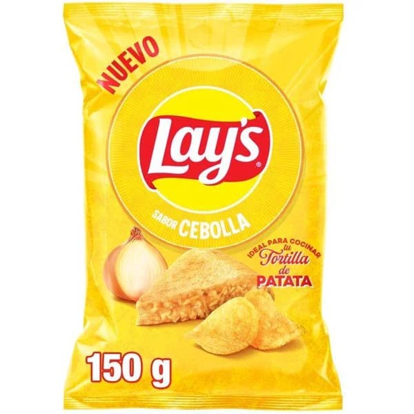 Patatas sabor cebolla LAY'S, bolsa 150 g - 0.15 kg - Imagen del producto en Findit