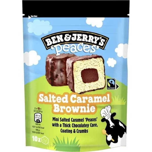 Helado Bites Salted Caramel BEN&JERRY'S, bolsa 10 uds - 10 ud - Imagen del producto en Findit
