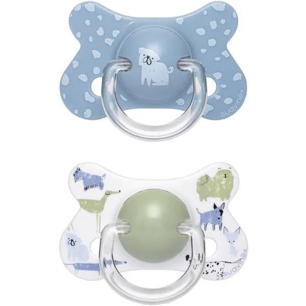 SUAVINEX fusion chupete fisiologico 4 a 18 meses, pack 2uds - 1 ud - Imagen del producto en Findit