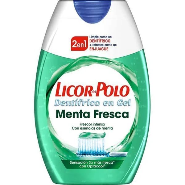 Dentífrico 2en1 menta fresca LICOR DEL POLO, bote 75 ml - 0.08 l - Imagen del producto en Findit