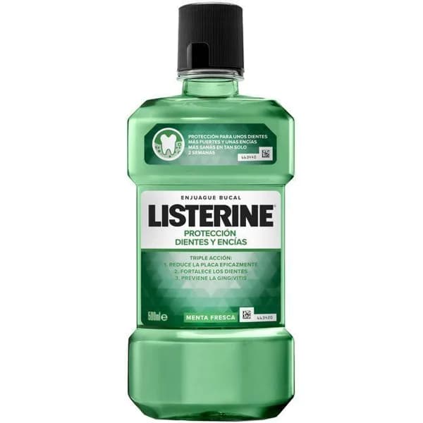 Enjuague bucal dientes-encías LISTERINE, botella 500 ml - 0.5 l - Imagen del producto en Findit