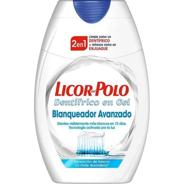 Dentífrico 2en1 dientes blancos LICOR DEL POLO, bote 75 ml - 1 ud - Imagen del producto en Findit