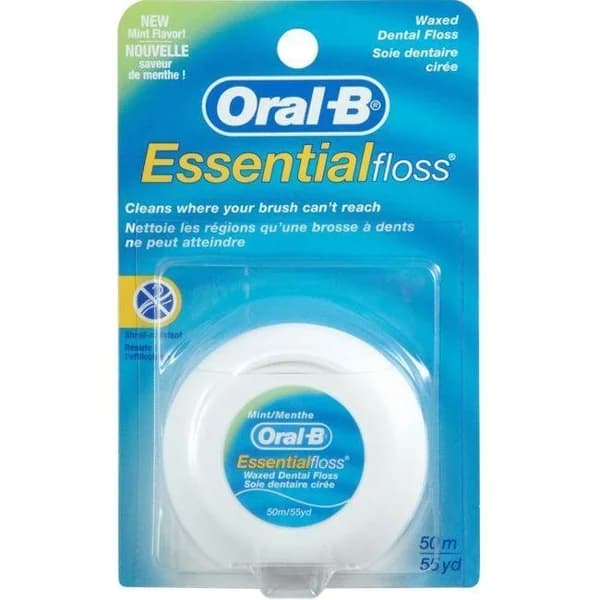 Seda dental essential menta ORAL-B, caja 50 metros - 1 ud - Imagen del producto en Findit