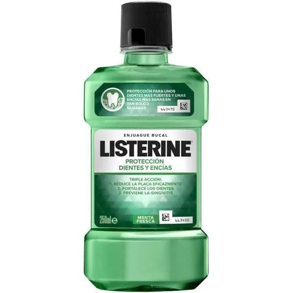 Enjuague bucal dientes-encías LISTERINE, botella 250 ml - 1 ud - Imagen del producto en Findit