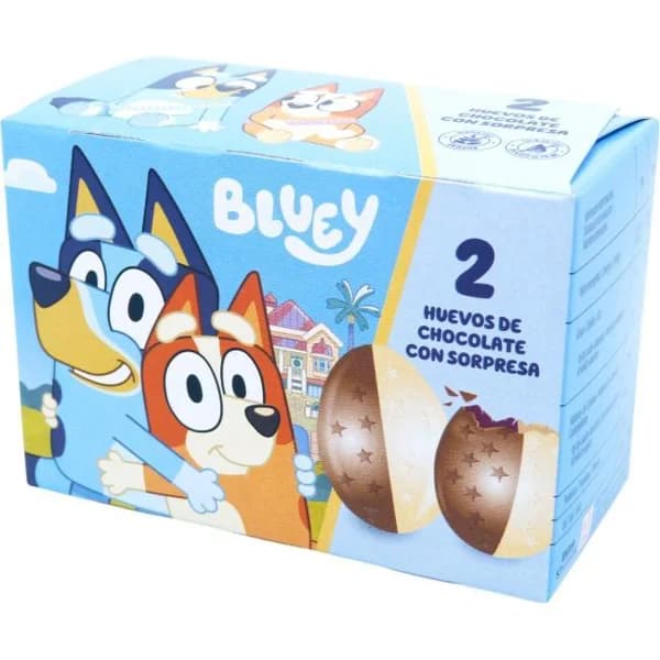 Huevo sorpresa bipack bluey MAP, caja 40 g - 0.04 kg - Imagen del producto en Findit