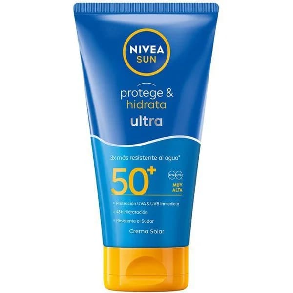 Loción solar FP50+ NIVEA P&H ULTRA PROTECT, tubo 150 ml - 1 ud - Imagen del producto en Findit
