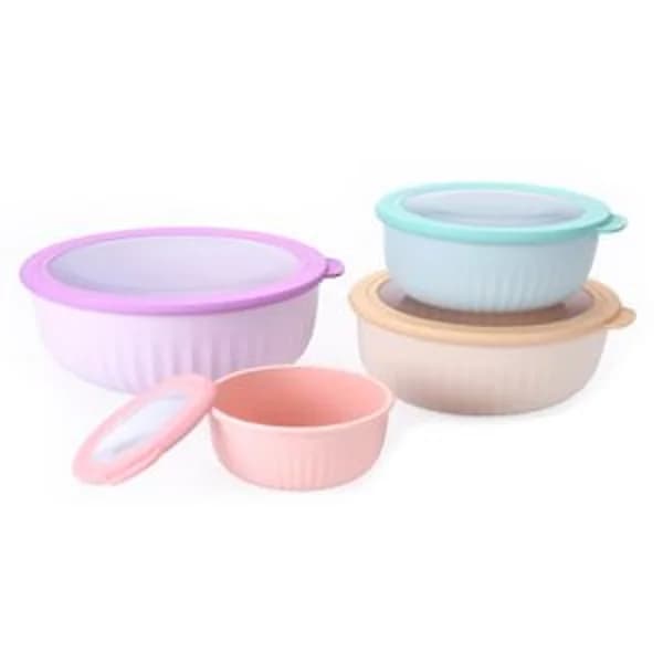 S4 Bowls Herméticos Redondo,Colores - 4 ud - Imagen del producto en Findit