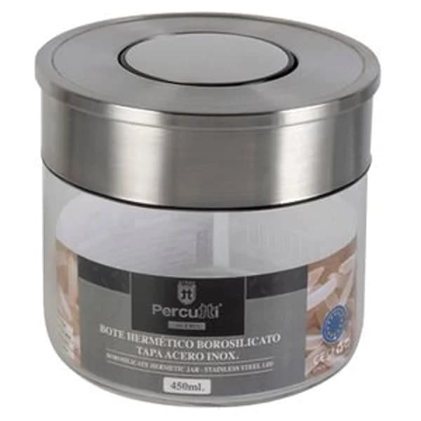 Bote Acero con Vacío 450ml - 1 ud - Imagen del producto en Findit