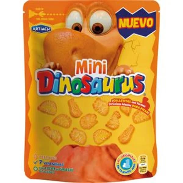 Mini Galleta Dinosaurus Cereales - 0.2 kg - Imagen del producto en Findit