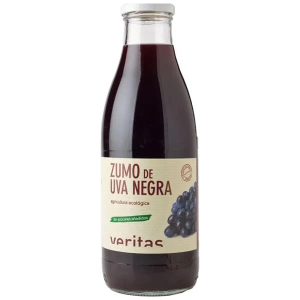 Zumo de uva negra VERITAS, botella 1 litro - 1 l - Imagen del producto en Findit
