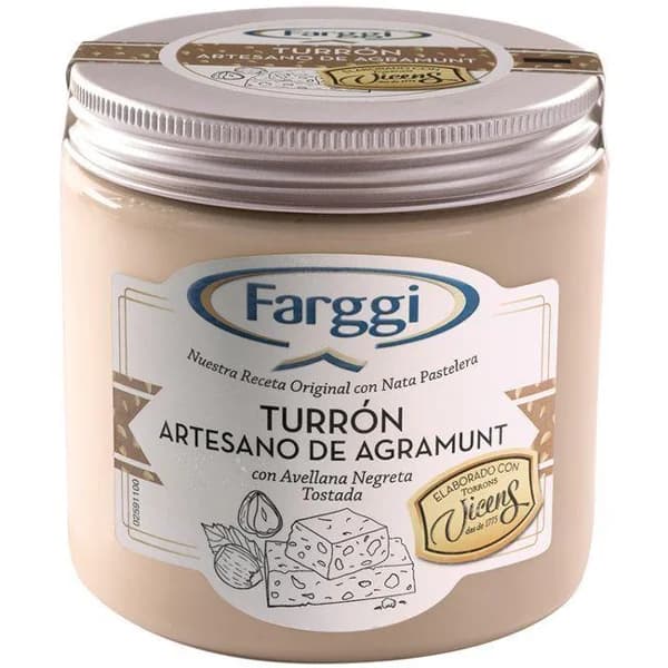 Helado de turrón de Agramunt FARGGI, frasco 450 ml - 1 ud - Imagen del producto en Findit