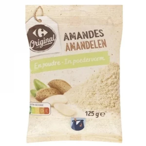 Almendra molida Original Carrefour 125 g. - 0.12 kg - Imagen del producto en Findit