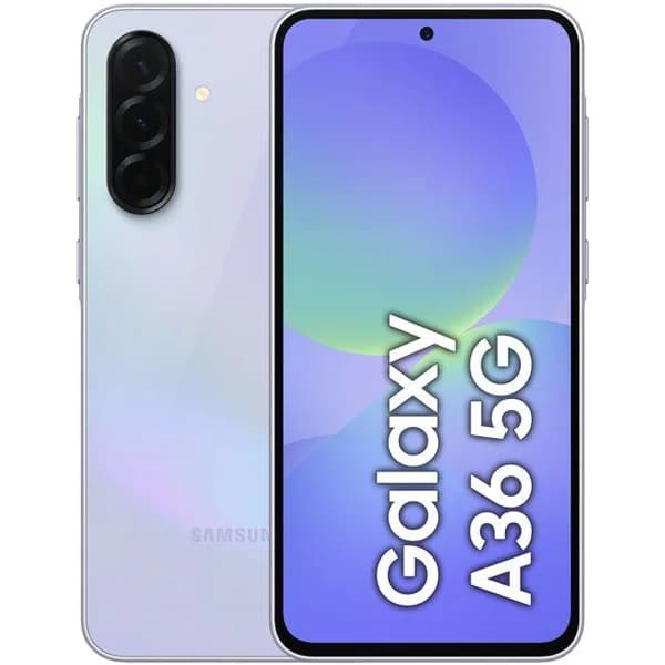 Smartphone libre violeta 6+128 GB, Galaxy A36 5G SAMSUNG - 36 ud - Imagen del producto en Findit