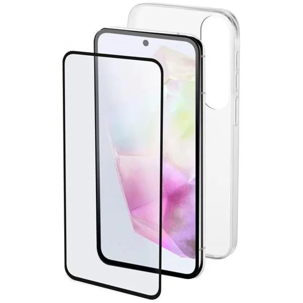Funda transparente + cristal galaxy a36/a56 CELLULAR LINE - 1 ud - Imagen del producto en Findit