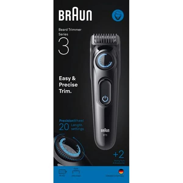 Styler Corporal BT 3500 Negro/Azul BRAUN - 20 ud - Imagen del producto en Findit