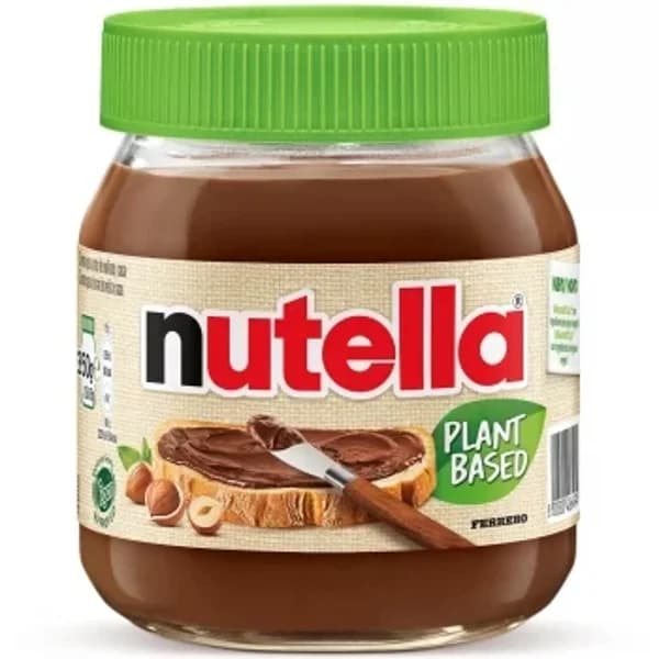 Crema de untar vegana con avellanas y cacao Nutella Plant Based sin gluten 350 g. - 0.35 kg - Imagen del producto en Findit