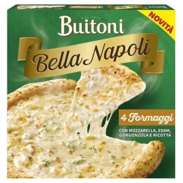 Pizza de 4 quesos Bella Napoli Buitoni 345 g. - 0.34 kg - Imagen del producto en Findit