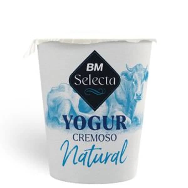 Yogur natural cremoso 4x125 g - 0.5 kg - Imagen del producto en Findit