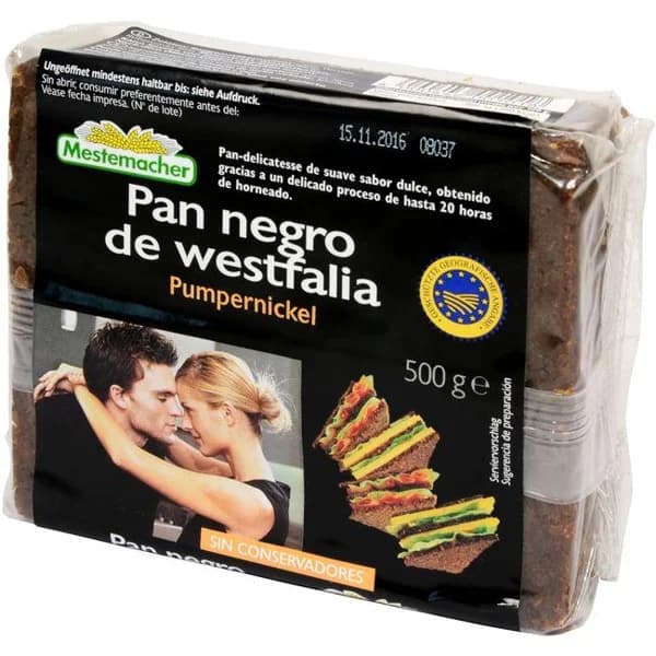 Pan negro MESTEMACHER, paquete 500 g - 0.5 kg - Imagen del producto en Findit