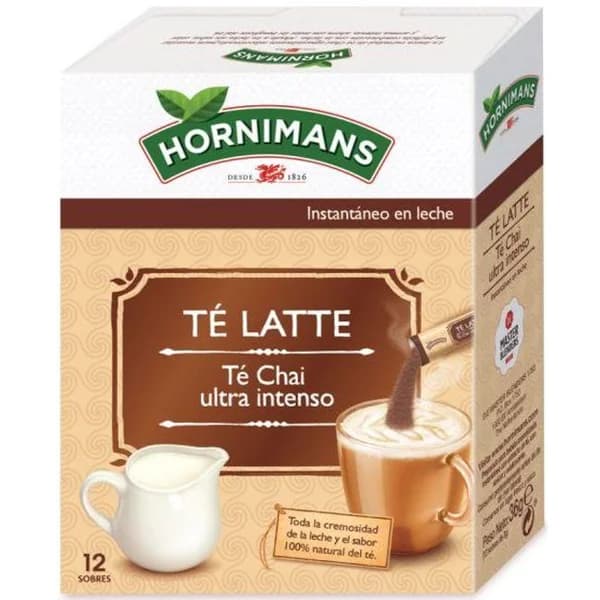 Té Latte HORNIMANS, caja 12 sobres - 12 ud - Imagen del producto en Findit