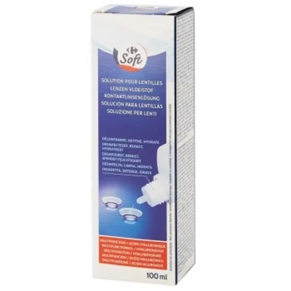 Solución para lentillas Soft Carrefour 100 ml. - 0.1 l - Imagen del producto en Findit