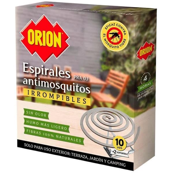 Espiral antimosquitos irrompibles ORION, caja 75 g - 0.08 kg - Imagen del producto en Findit