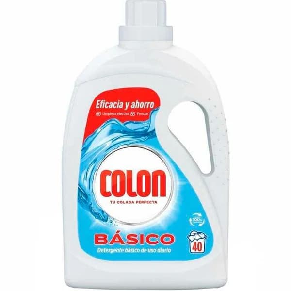 Detergente básico COLON, garrafa 40 dosis - 40 ud - Imagen del producto en Findit