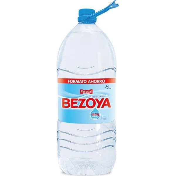 Agua mineral BEZOYA, garrafa 5+1 litro Gratis - 1 ud - Imagen del producto en Findit
