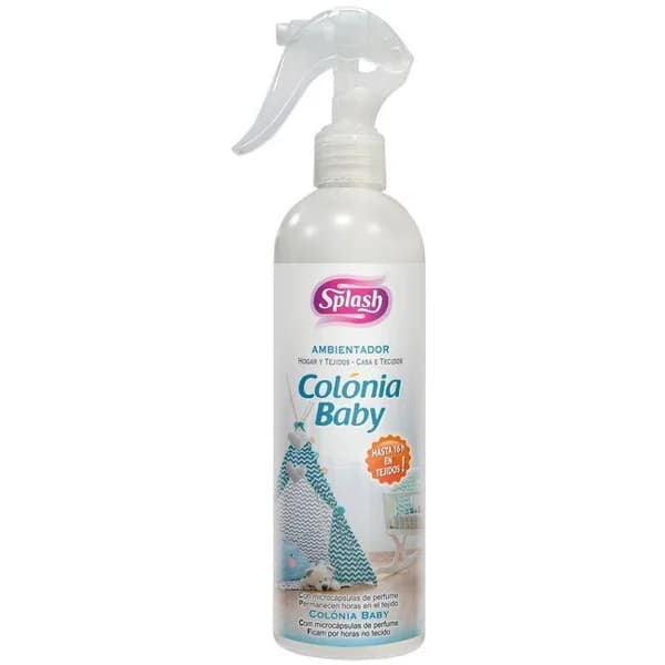 Ambientador hogar y tejidos colonia baby SPLASH, pistola 400 ml - 0.4 l - Imagen del producto en Findit