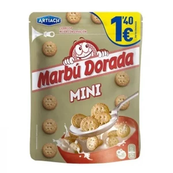 Mini galletas Marbú Dorada doy pack 190 g. - 0.19 kg - Imagen del producto en Findit