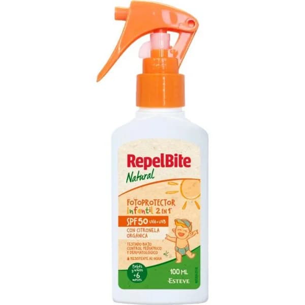 Repelente infantil natural fotoprotector REPELBITE, spray 100 ml - 0.1 l - Imagen del producto en Findit