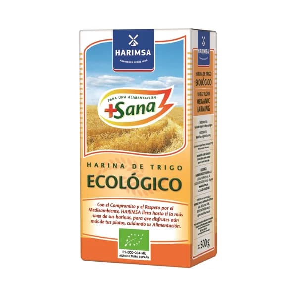 HARIMSA Harina de trigo ecológica HARIMSA 500 g. - 0.5 kg - Imagen del producto en Findit