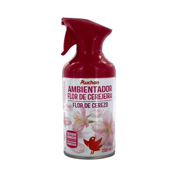 PRODUCTO ALCAMPO Ambientador en spray con aroma a flor de cerezo 250 ml. - 0.25 l - Imagen del producto en Findit