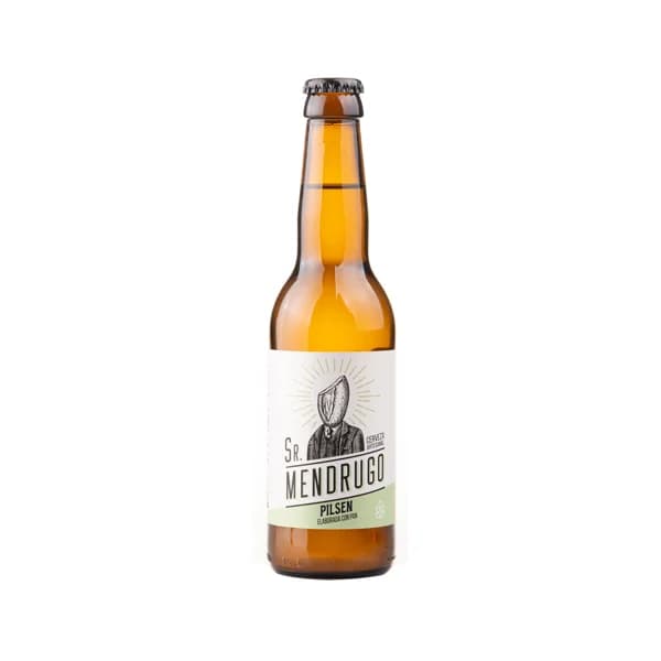 SR MENDRUGO Cerveza premium rubia nacional 33 cl. - 0.33 l - Imagen del producto en Findit