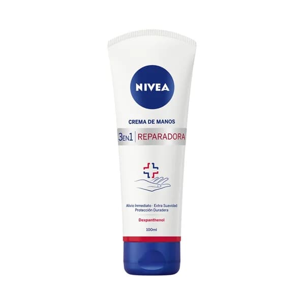 NIVEA Reparadora Crema de manos con Dexoanthenol, con acción reparadora 100 ml. - 0.1 l - Imagen del producto en Findit