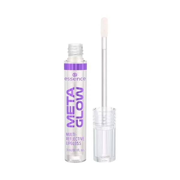 ESSENCE Meta glow tono 01 Cyber space Brillo de labios con shimmer iridiscente. - 1 ud - Imagen del producto en Findit