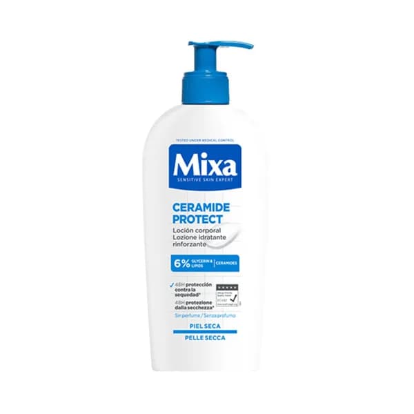 MIXA Ceramida protect Loción corporal hidratante para pieles secas 250 ml. - 0.25 l - Imagen del producto en Findit