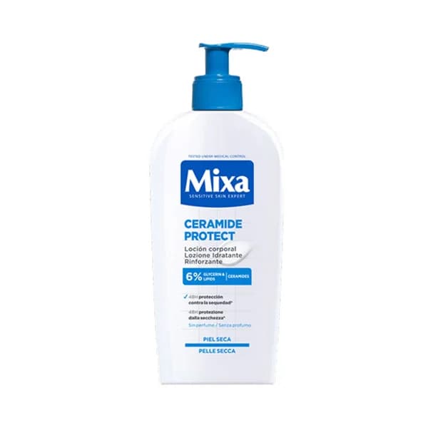 MIXA Ceramida protect Loción corporal hidratante para pieles secas 400 ml. - 0.4 l - Imagen del producto en Findit