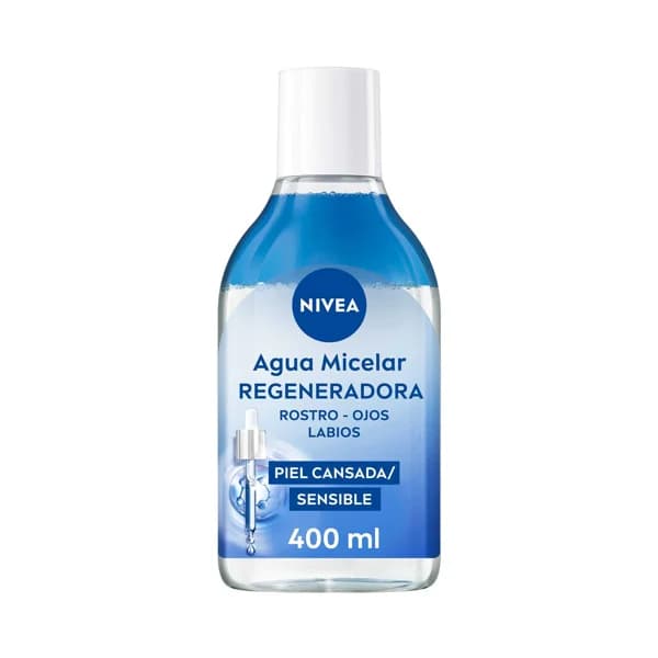 NIVEA Agua micelar con sérum y acción regeneradora para pieles cansadas y / o sensibles 400 ml. - 0.4 l - Imagen del producto en Findit