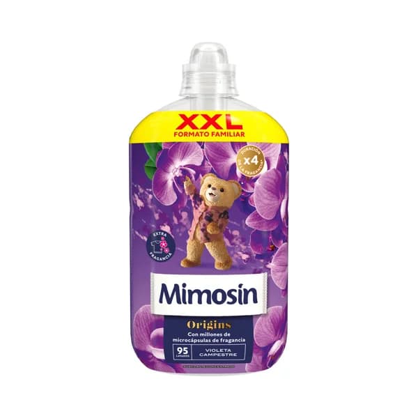 MIMOSIN Origins Suavizante concentrado con aroma a violeta campestre 1710 ml, 95 lavados. - 1.71 l - Imagen del producto en Findit