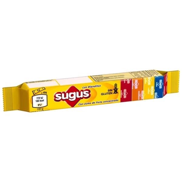 SUGUS Caramelos 5 sabores SUGUS 45 g. - 1 ud - Imagen del producto en Findit