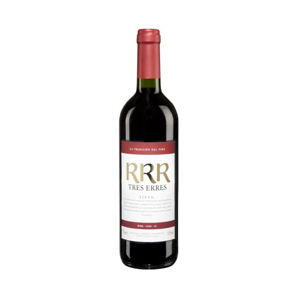 RRR Vino tinto de mesa sin denominación de origen RRR botella de 75 cl. - 0.75 l - Imagen del producto en Findit