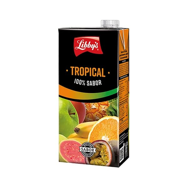 LIBBY'S Zumo cocktail tropical 100 % LIBBY'S brick de 1 l. - 1 l - Imagen del producto en Findit